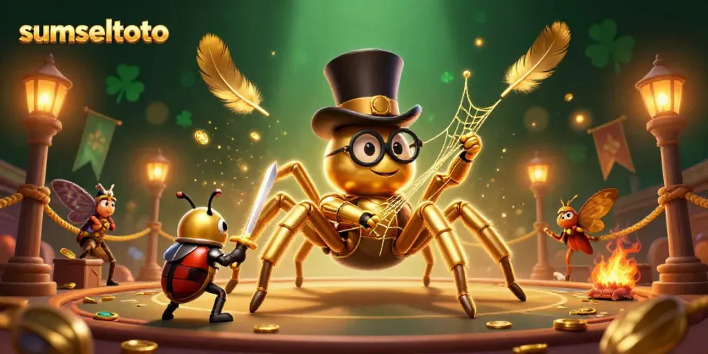 Engage in exciting gaming action at sumseltoto with vibrant characters and dynamic casino elements.