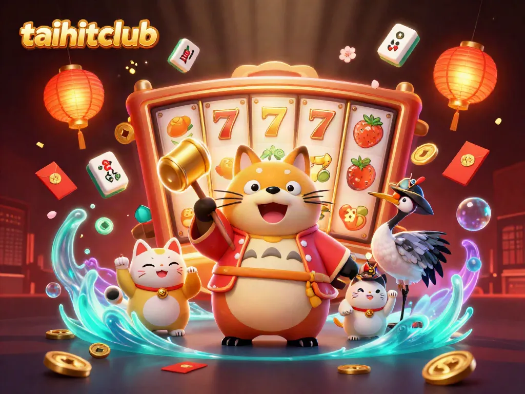 Experience excitement at taihitclub through vibrant slots, cheerful characters, and festive elements.