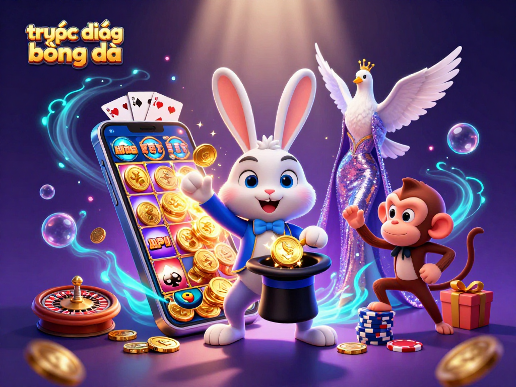 Experience thrilling trực tiếp bóng đá action with captivating characters and vibrant gambling elements.