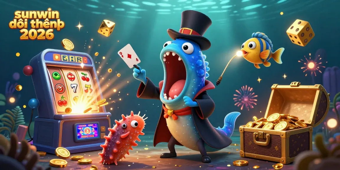 Watch the bioluminescent gulper eel and friends in a dazzling sunwin đổi thưởng 2026 casino scene.