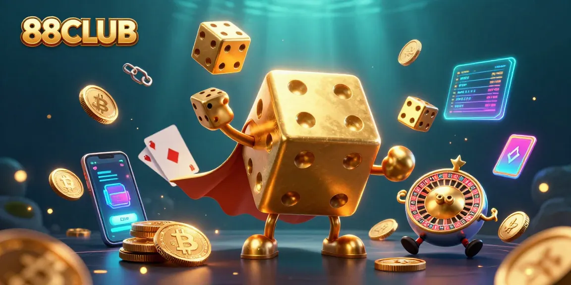 Experience the thrill of the 88CLUB with dynamic casino elements and rich 3D visuals.