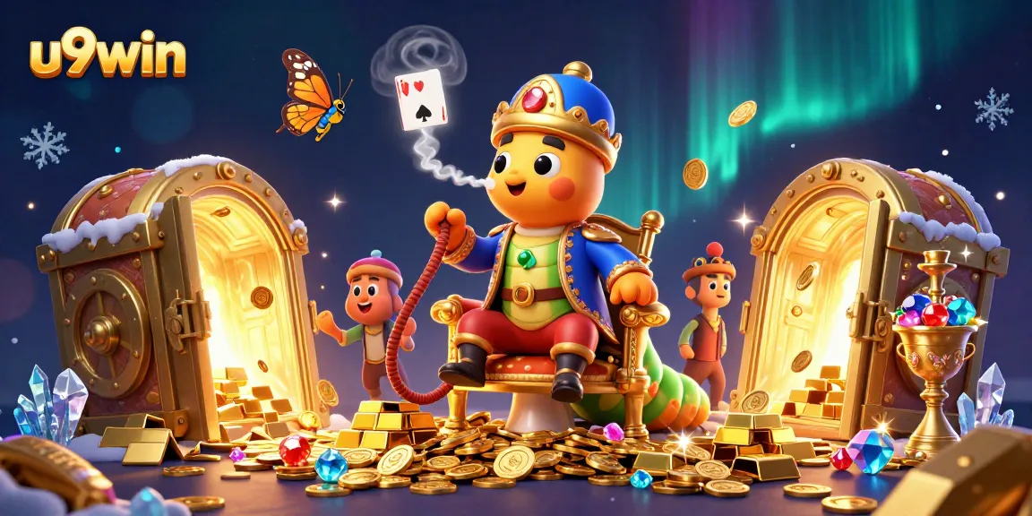 Experience the excitement at u9win with vibrant casino action illustrated in this dynamic scene.