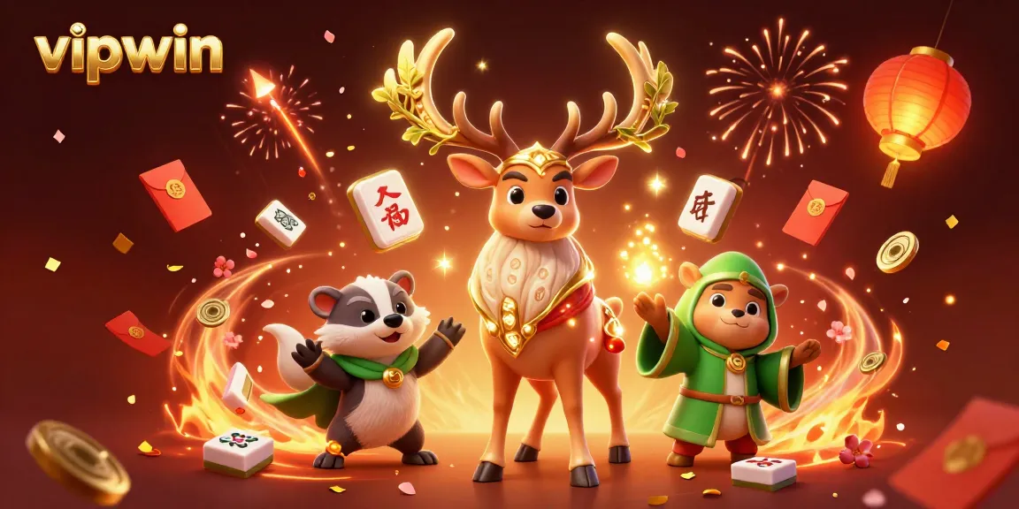 Experience thrilling gaming adventures with vipwin in an enchanting 3D casino world.