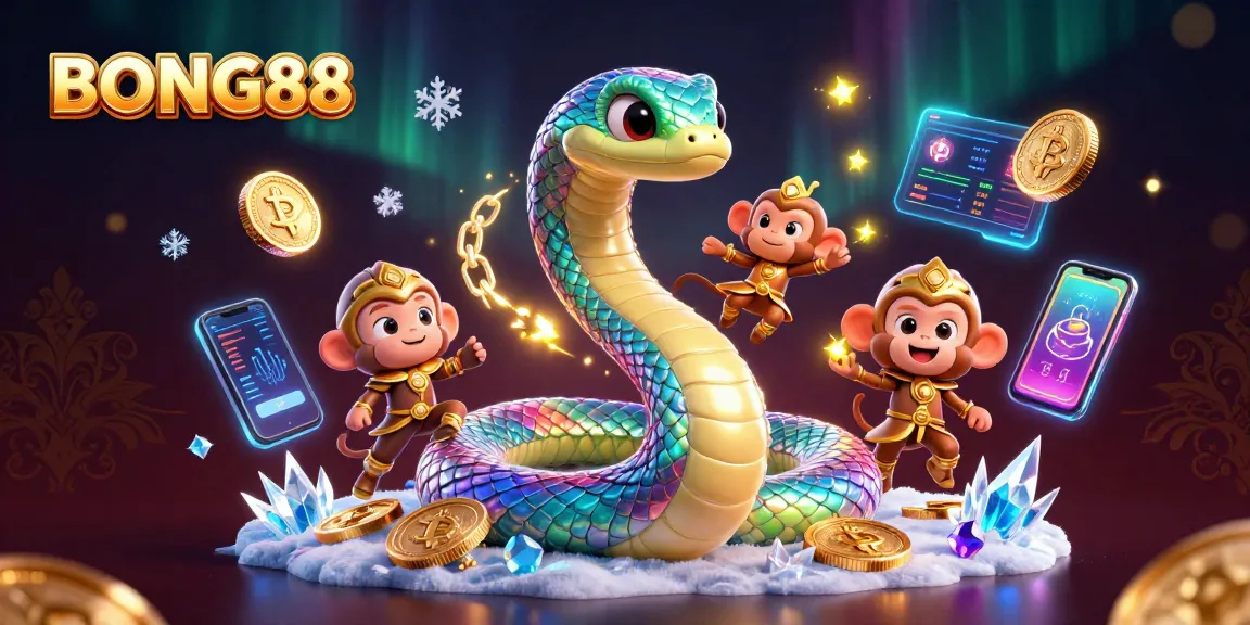 BONG88 players enjoy vibrant arcade gaming with colorful characters and neon effects.