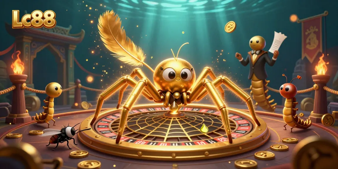 Experience thrilling betting at Lc88 with vibrant casino elements and colorful characters.