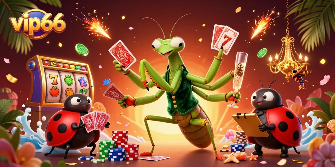Enhance your gameplay with vip66 slots featuring vibrant characters and festive casino elements.